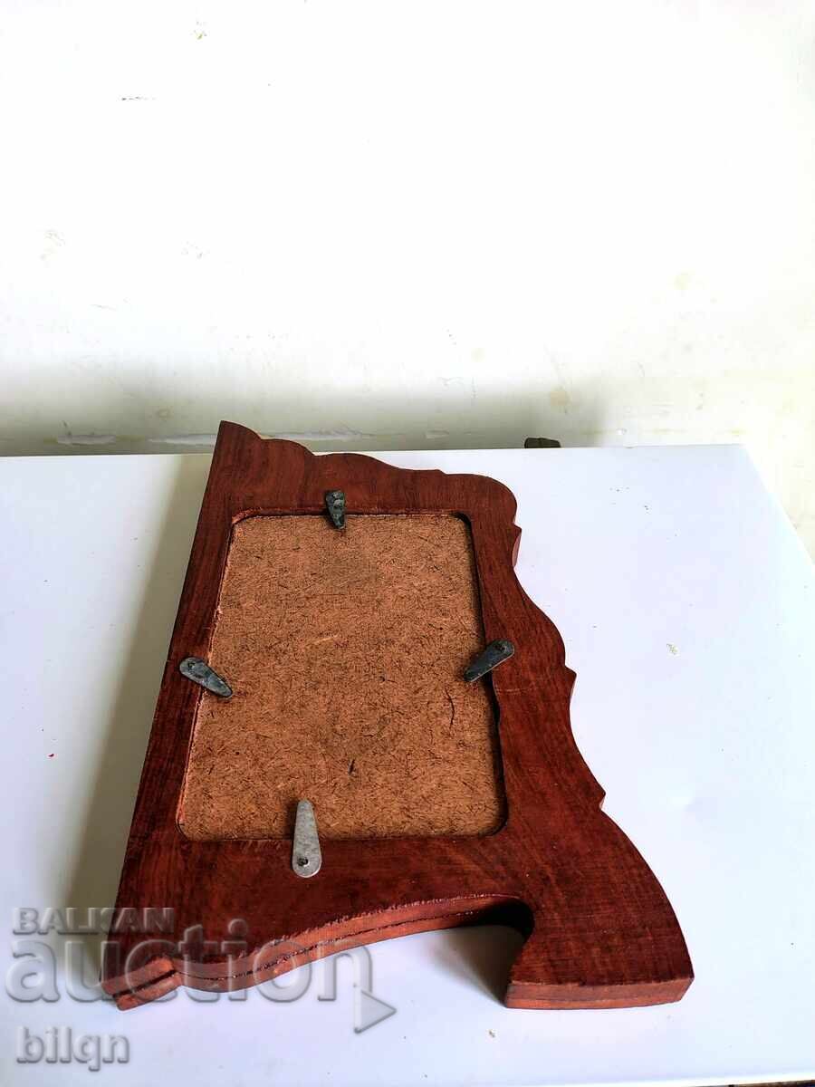 Superbă Ramă Dublă din Lemn pentru Fotografii - 5