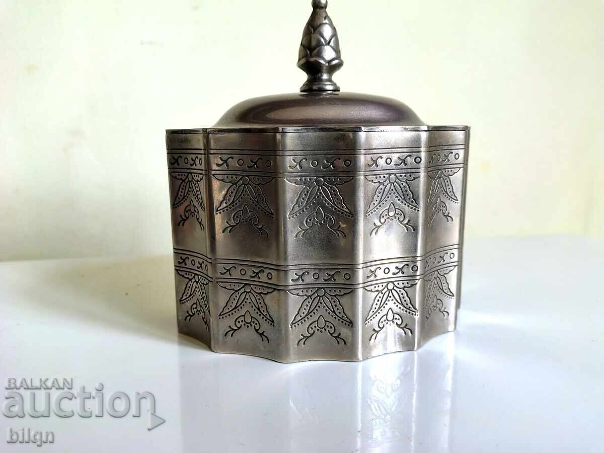 Beautiful Old Silver-Plated Jewelry Box - Godinger with price 49.98 BGN | € 25.55