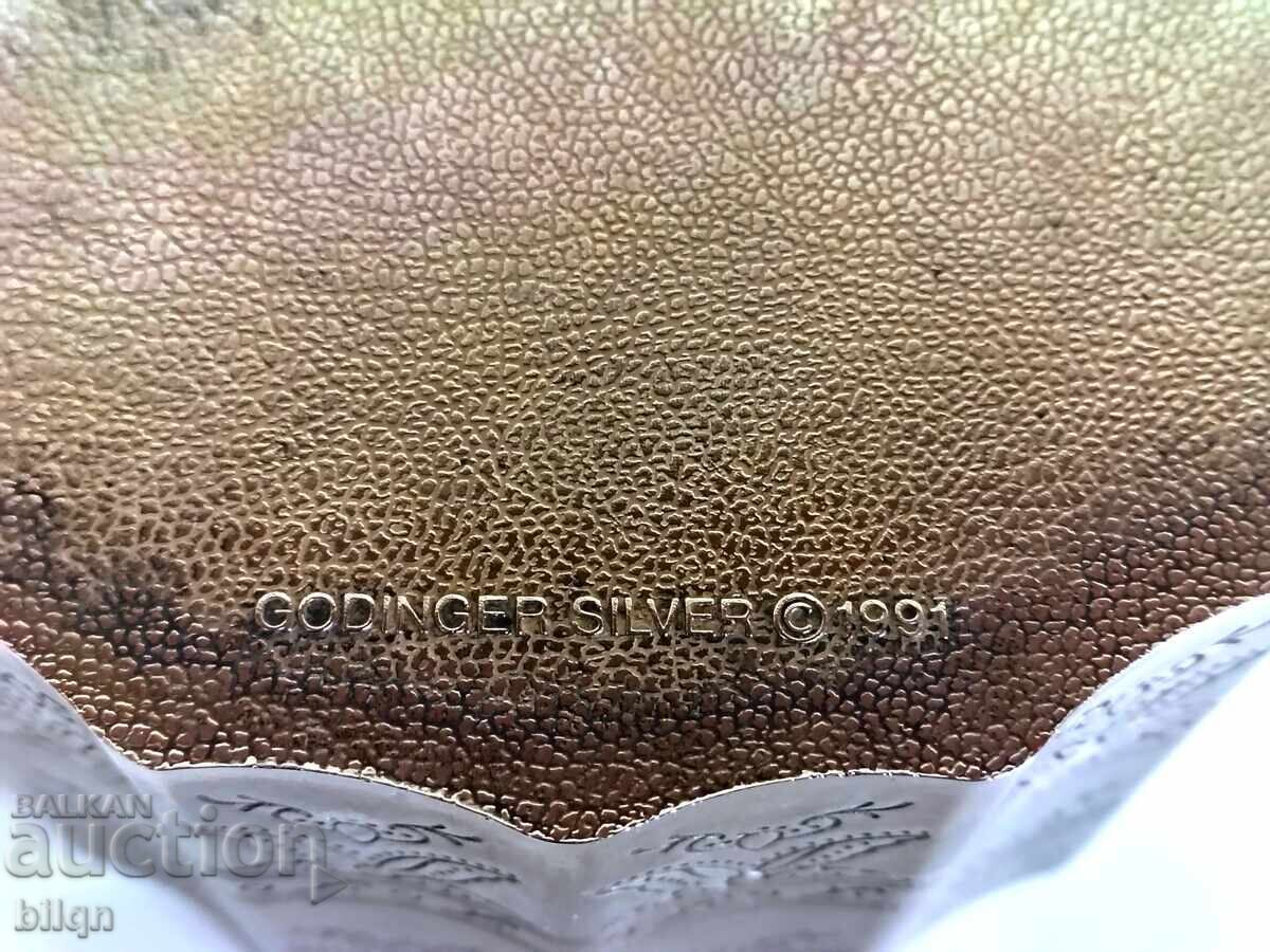 Beautiful Old Silver-Plated Jewelry Box - Godinger - 6