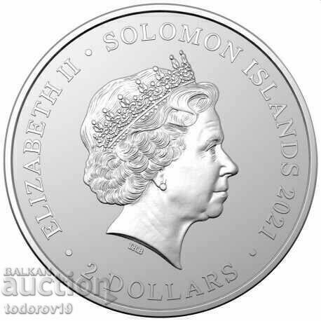 1 oz Silver Ching Shi - Pirate Ship - 2021 Straw Ost. with price 137.99 BGN | € 70.55