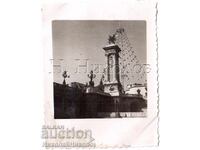 1937 МАЛКА СТАРА СНИМКА ПАРИЖ ВХОД НА ИЗЛОЖЕНИЕТО Д619