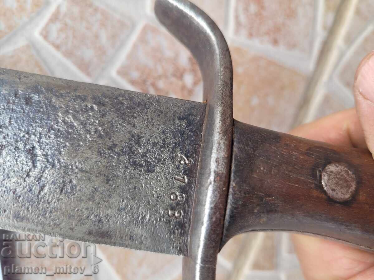 Knife, bayonet, saber, Austro-Hungarian cleaver - 6