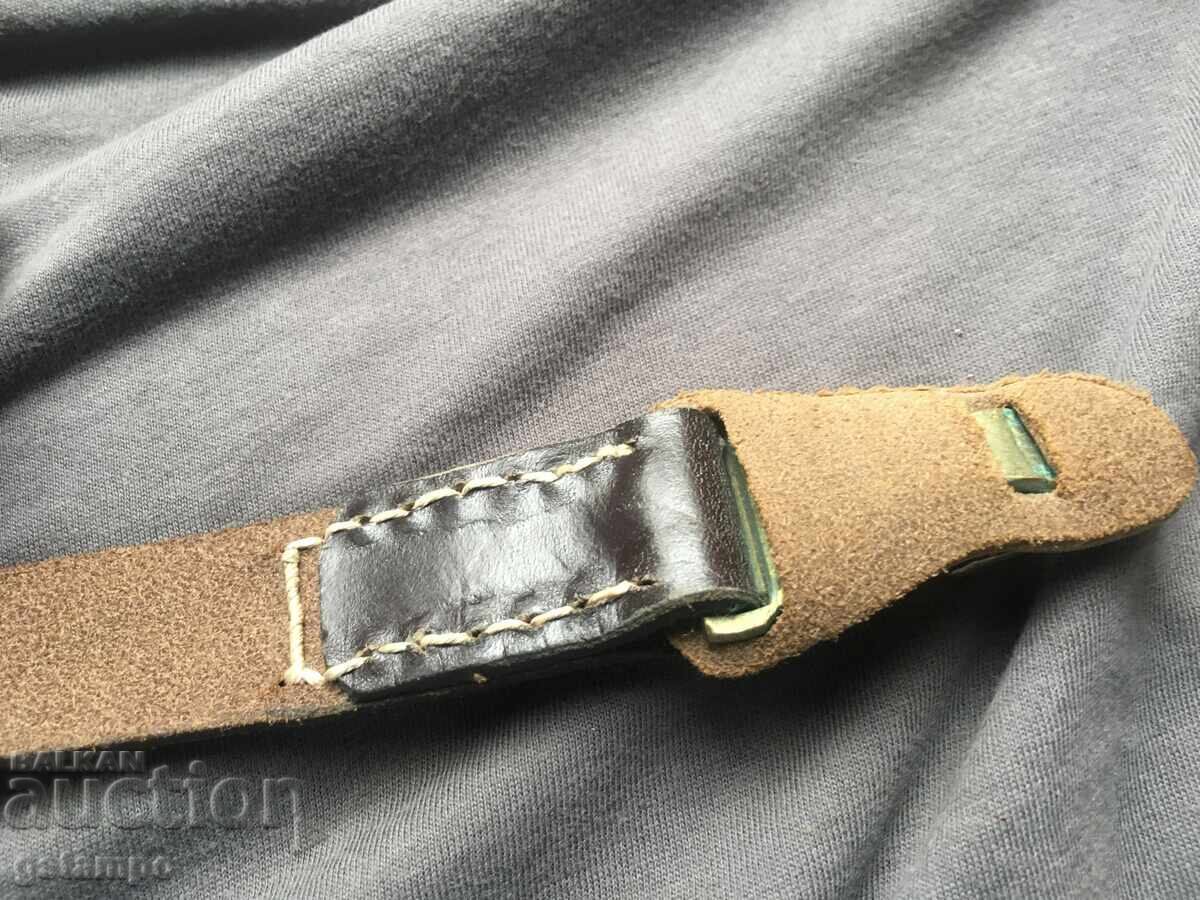 Delivery of Leather strap for officer's belt Delivery of Leather strap for officer's belt