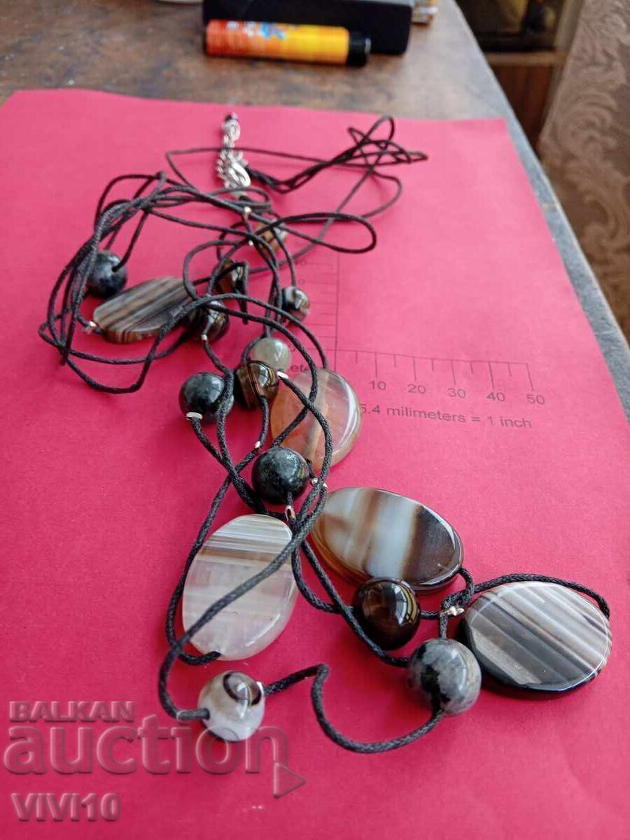 Antique agate necklace Antique agate necklace