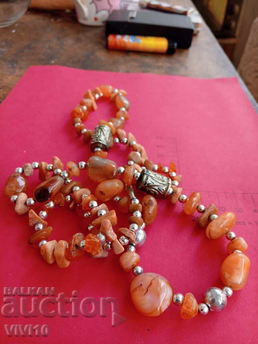 Αρχαίο κολιέ, αχάτης με τιμή 60.00 BGN | € 30.68