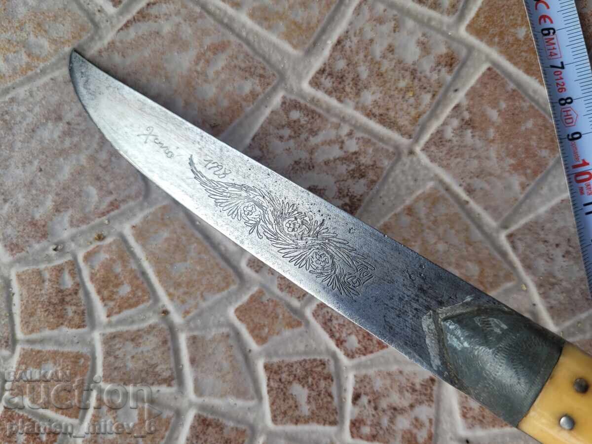 Knife, dagger, dirk, karakulak, Cretan knife - 6