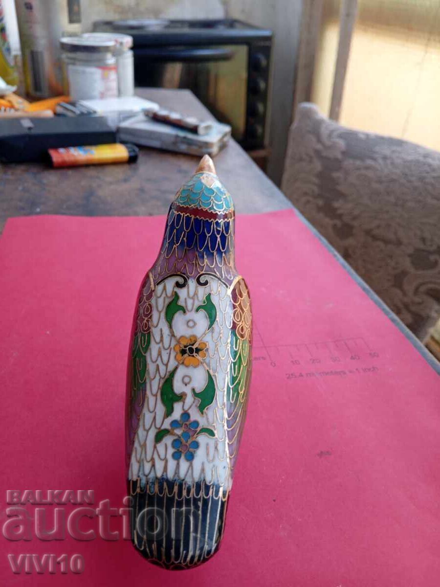 Delivery of Antique figure, bronze, enamel, cloisonné Delivery of Antique figure, bronze, enamel, cloisonné