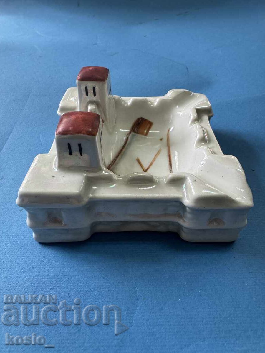 Auction  Collectible Bulgarian Bononia Porcelain Ashtray