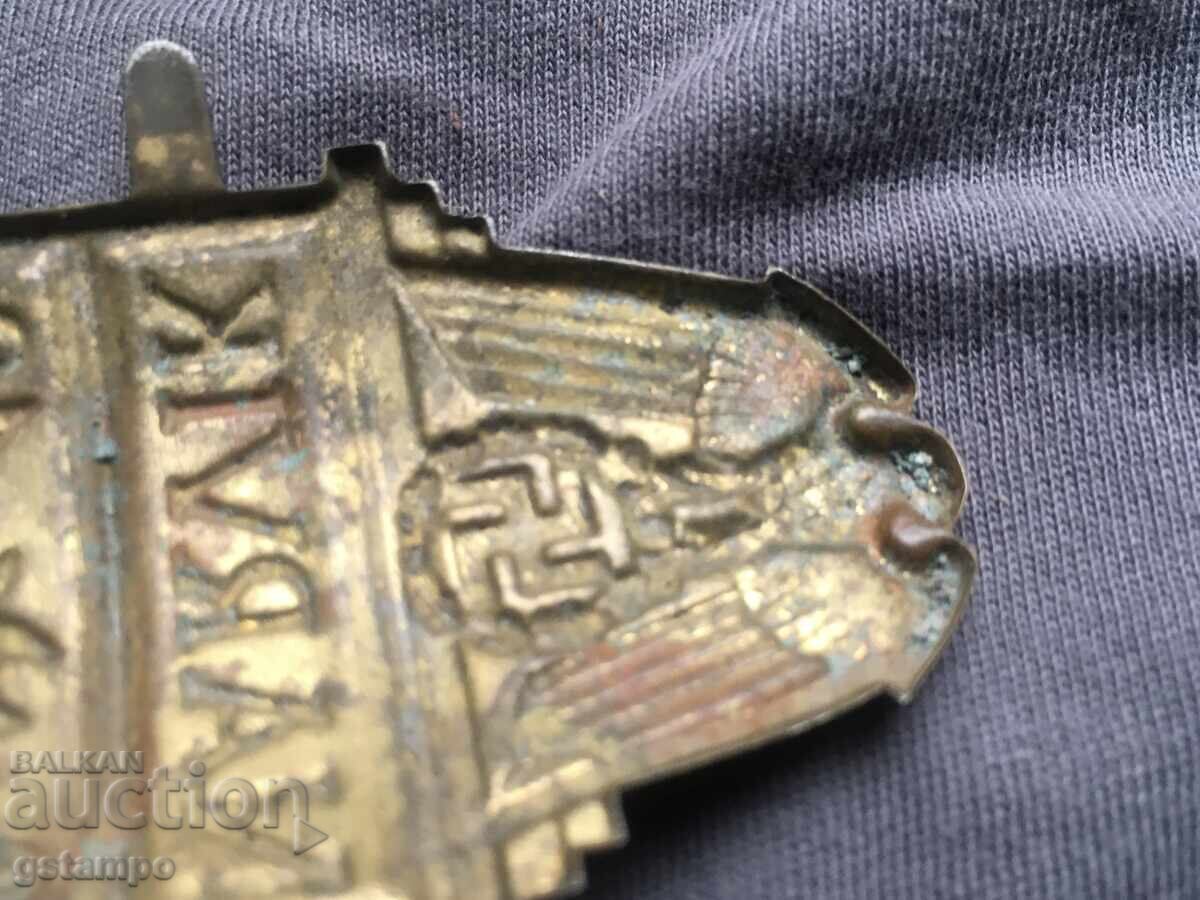 On a shoulder patch Narvik Original Germany WW2 - 7 On a shoulder patch Narvik Original Germany WW2 - 7