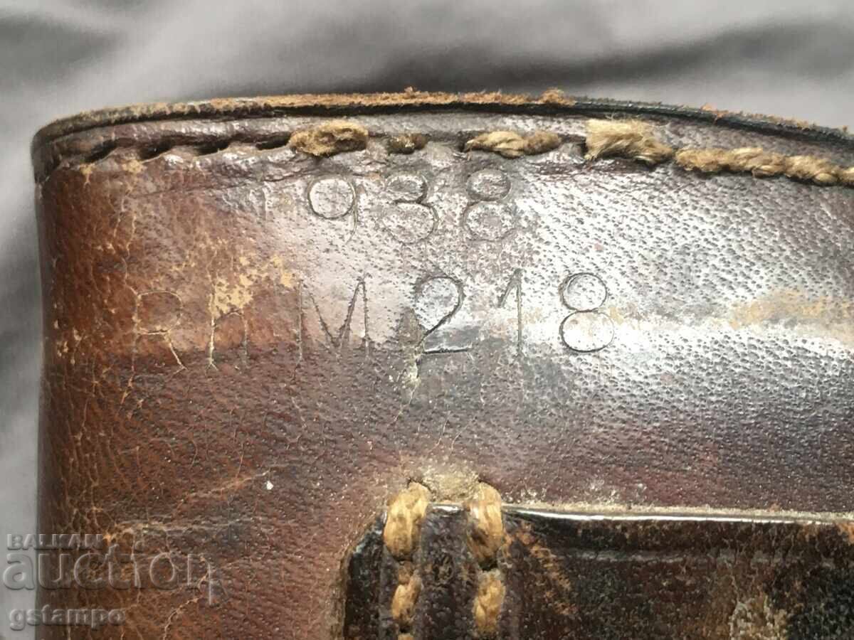 Cutie de piele pentru baterie Germania VV2 1938 - 5