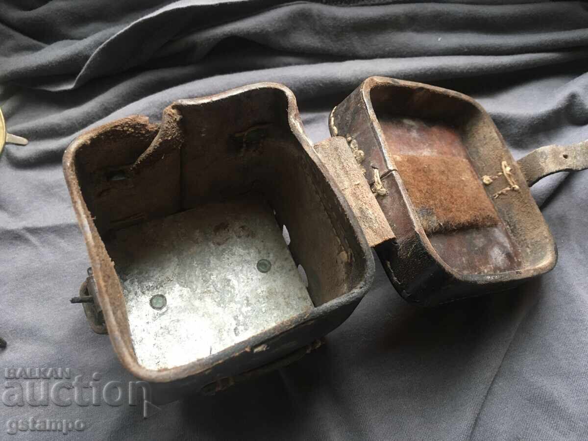 Cutie de piele pentru baterie Germania VV2 1938 - 7