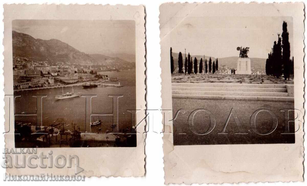 1937 2 SMALL OLD PHOTOS ITALY BULGARIANS IN TRIESTE D626 1937 2 SMALL OLD PHOTOS ITALY BULGARIANS IN TRIESTE D626