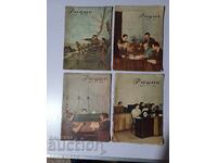 4 magazines Radio 1954