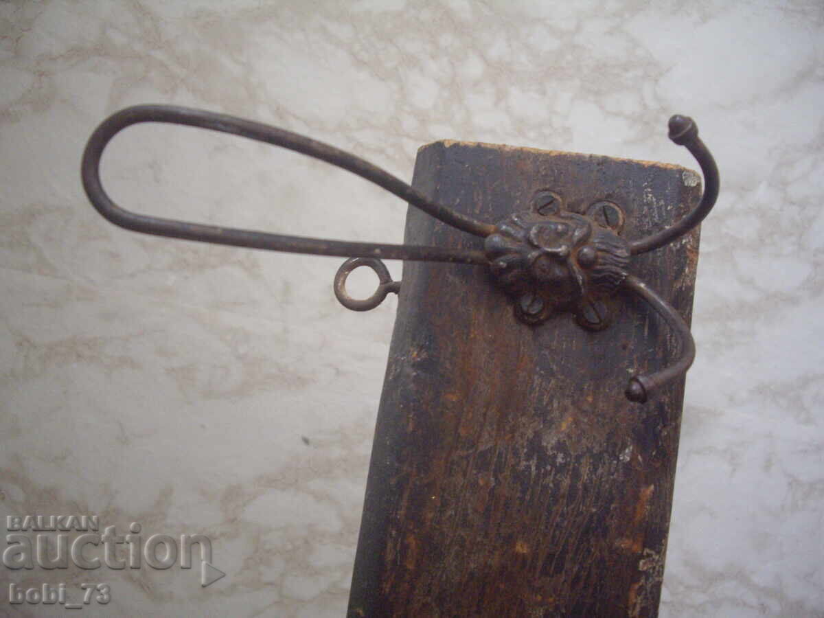Very old wooden coat rack with price 30.00 BGN | € 15.34