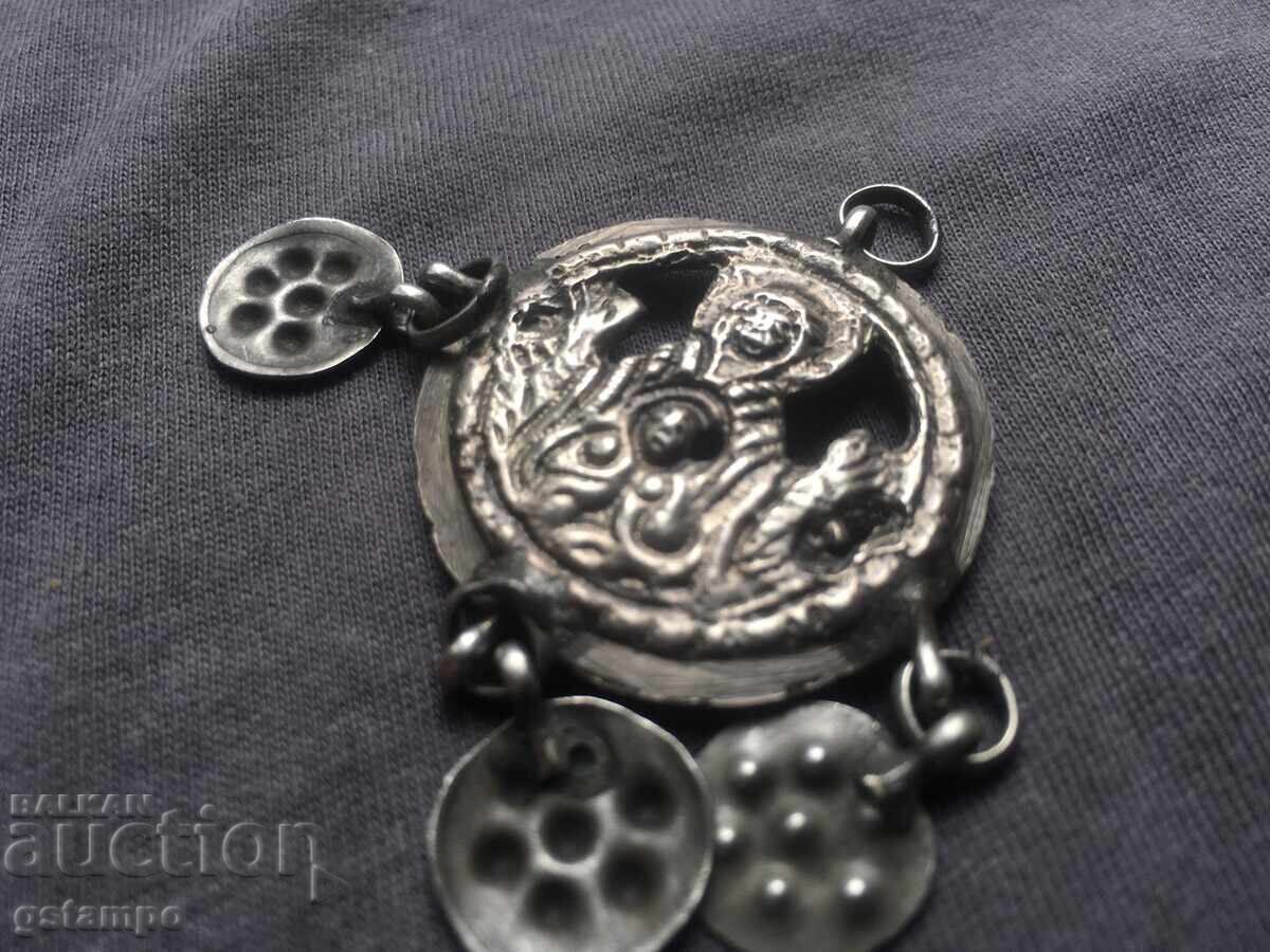 Auction  Revivalist Primitive Jewelry Virgin Mary