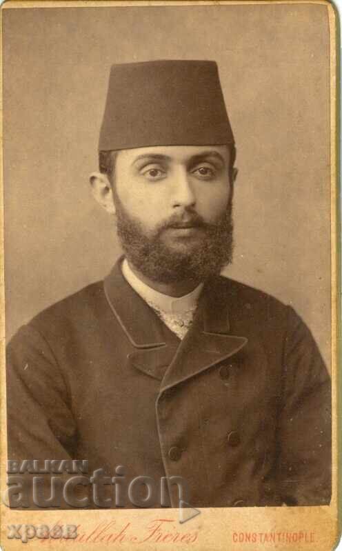 OLD PHOTOGRAPH - CARDBOARD - ABDULLAH FRÈRES – M0162 OLD PHOTOGRAPH - CARDBOARD - ABDULLAH FRÈRES – M0162