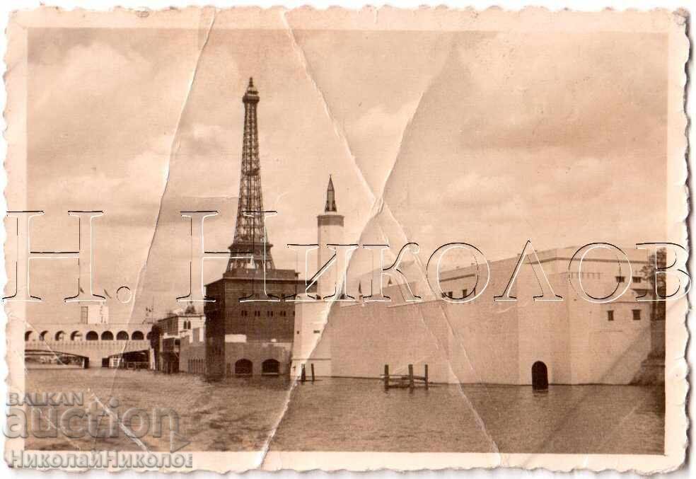 1937 SMALL OLD PHOTO PARIS EXHIBITION D638 1937 SMALL OLD PHOTO PARIS EXHIBITION D638