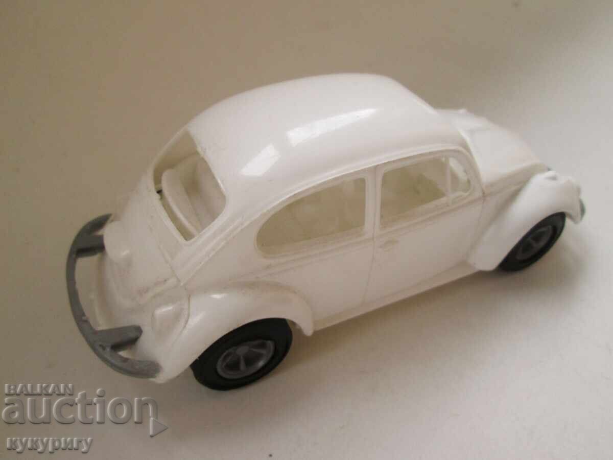Old plastic toy car VW Beetle with price 30.00 BGN | € 15.34 Old plastic toy car VW Beetle with price 30.00 BGN | € 15.34