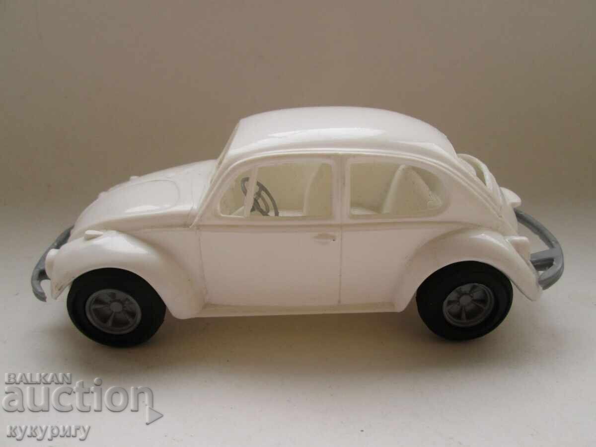 Auction Old plastic toy car VW Beetle Auction Old plastic toy car VW Beetle