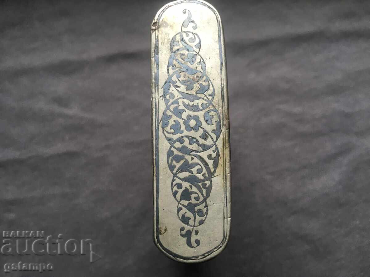 Licitație Tabacheră Rusă / Cutie de Tutun / Nielo