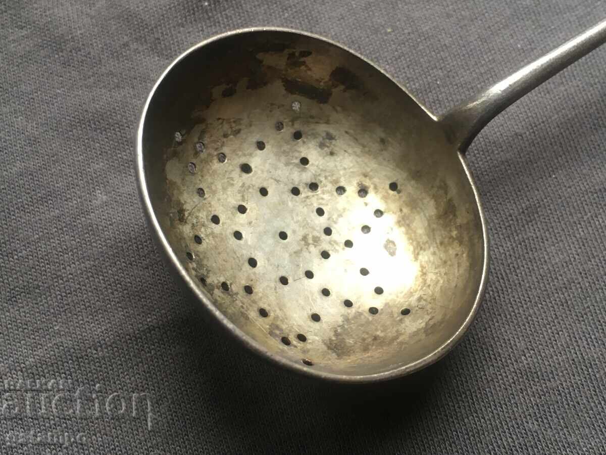 Russian Spoon / Tea Strainer / 84 - 6 Russian Spoon / Tea Strainer / 84 - 6