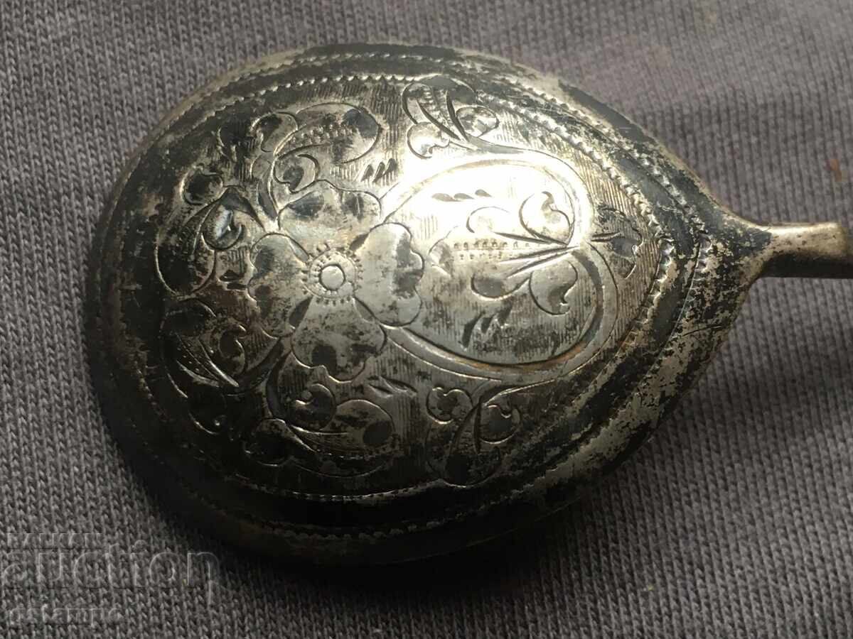 Delivery of Russian Honey Spoon / 84 / Engraved Delivery of Russian Honey Spoon / 84 / Engraved