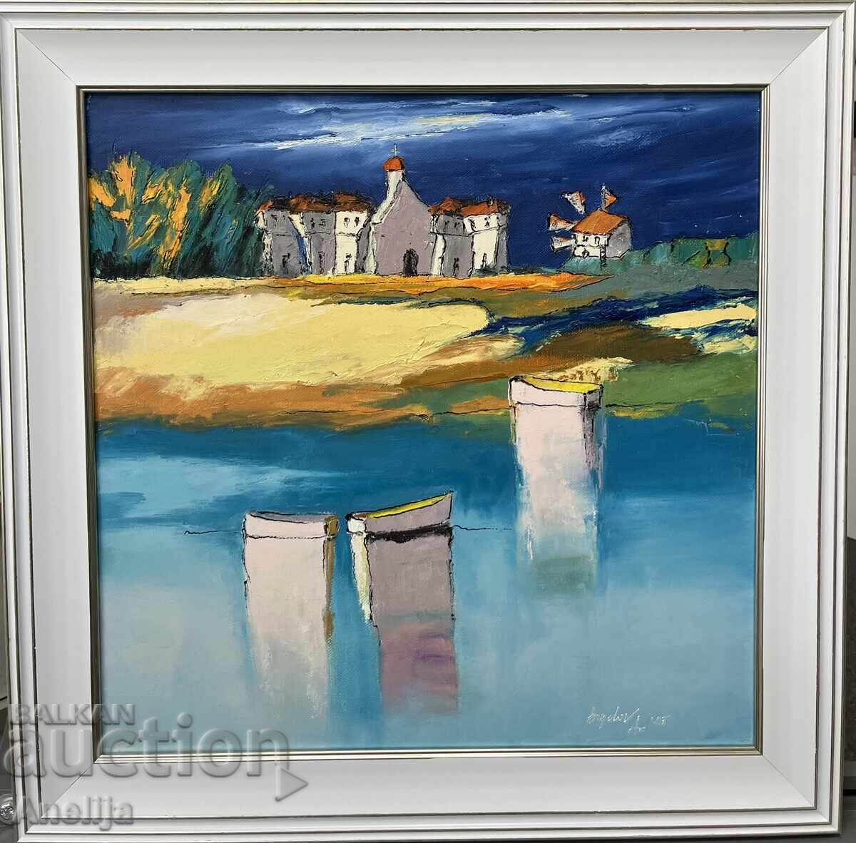 Peisaj marin abstract Sozopol