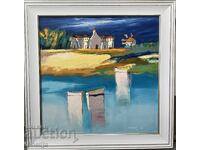 Abstract seascape Sozopol