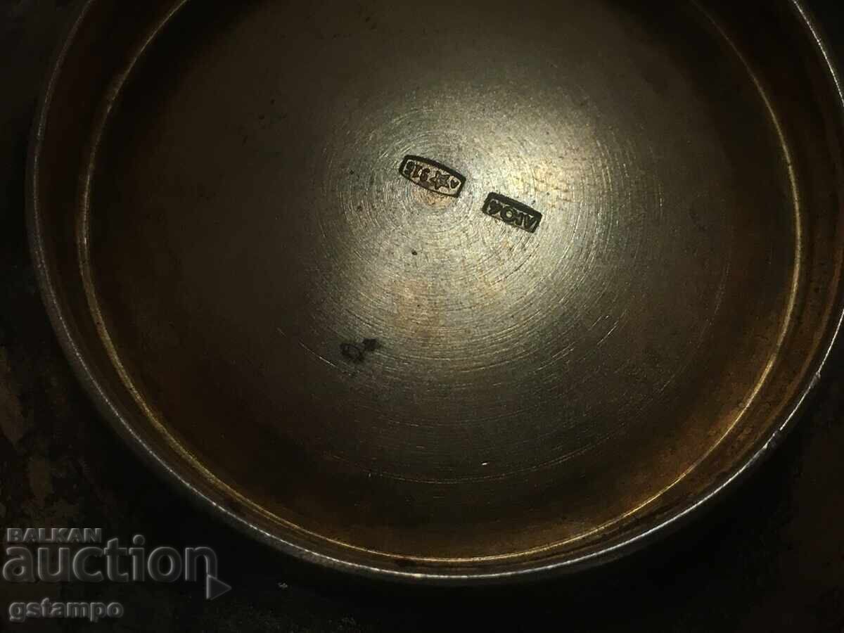 Аукцион Красива Руска Съдинка / Емайл / Позлата / 875 Аукцион Красива Руска Съдинка / Емайл / Позлата / 875