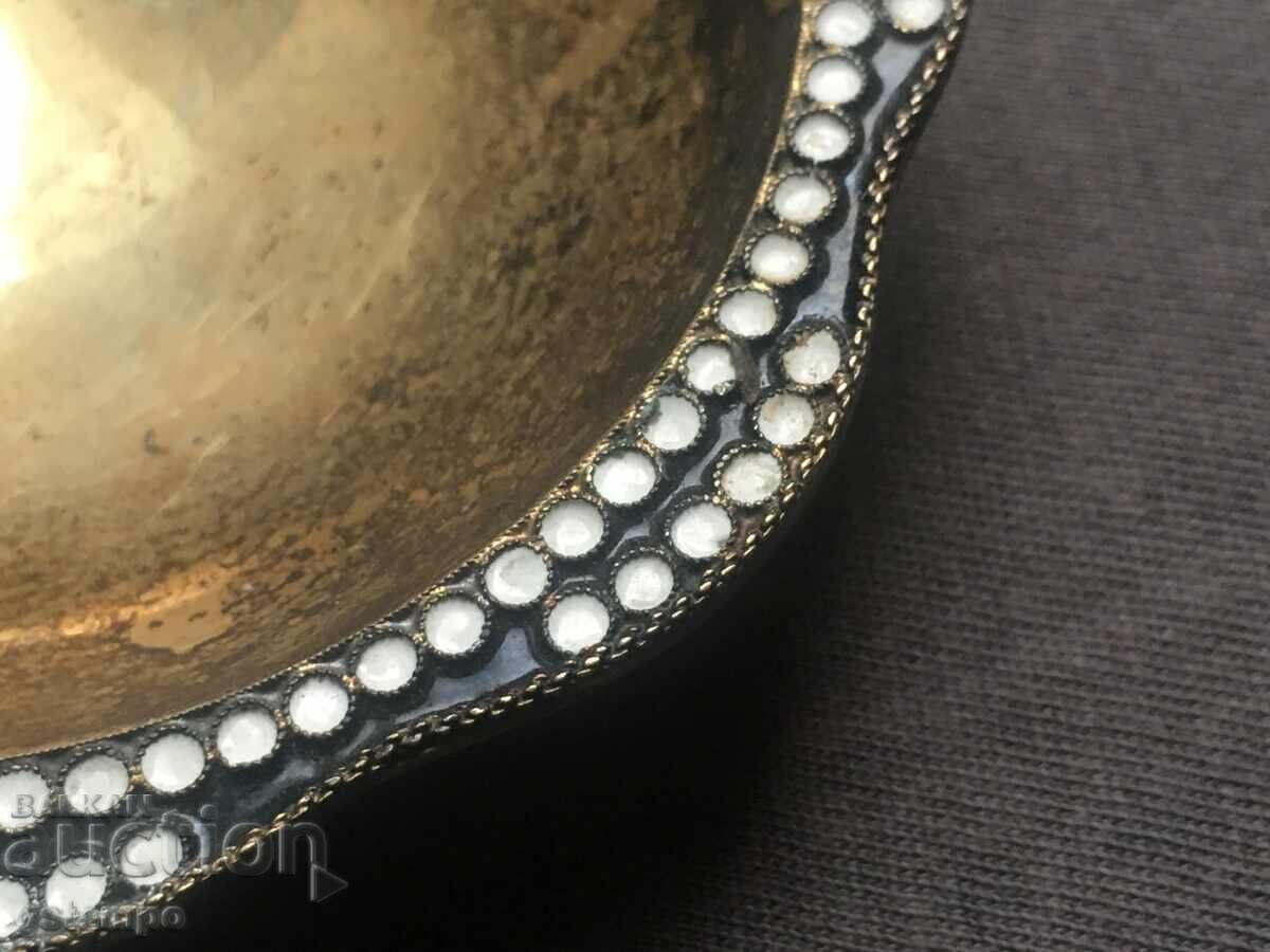 Доставка на Красива Руска Съдинка / Емайл / Позлата / 875 Доставка на Красива Руска Съдинка / Емайл / Позлата / 875