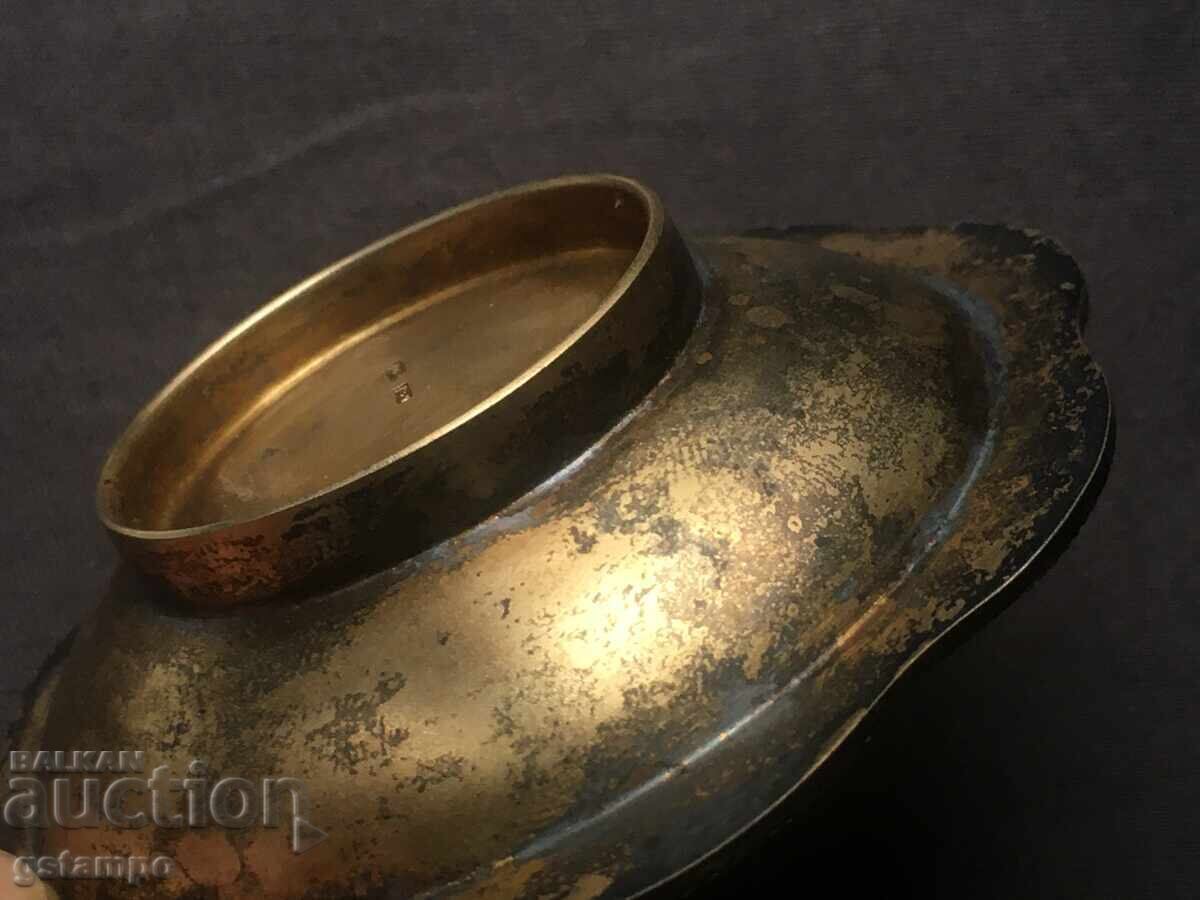 Красива Руска Съдинка / Емайл / Позлата / 875 - 6 Красива Руска Съдинка / Емайл / Позлата / 875 - 6