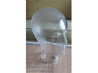 Glass head for connoisseurs