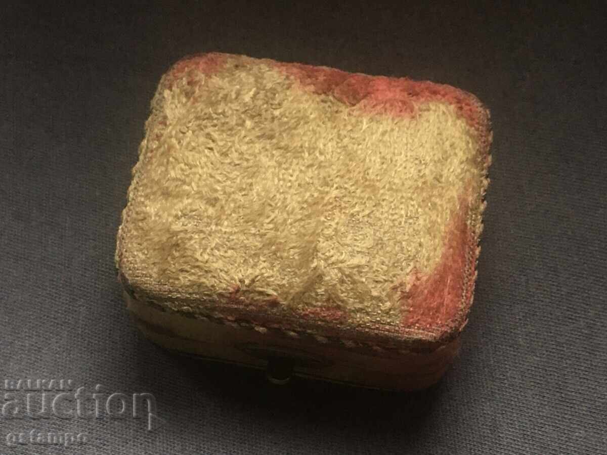 Παλιά Ασημένια Σκουλαρίκια με Κόκκινο Κοράλλι / Κουτί - 7