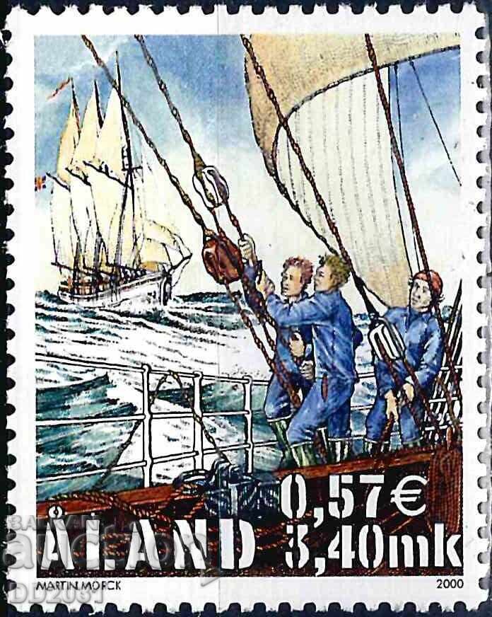 Aland /Finlanda/ 2000 - iahturi nave MNH