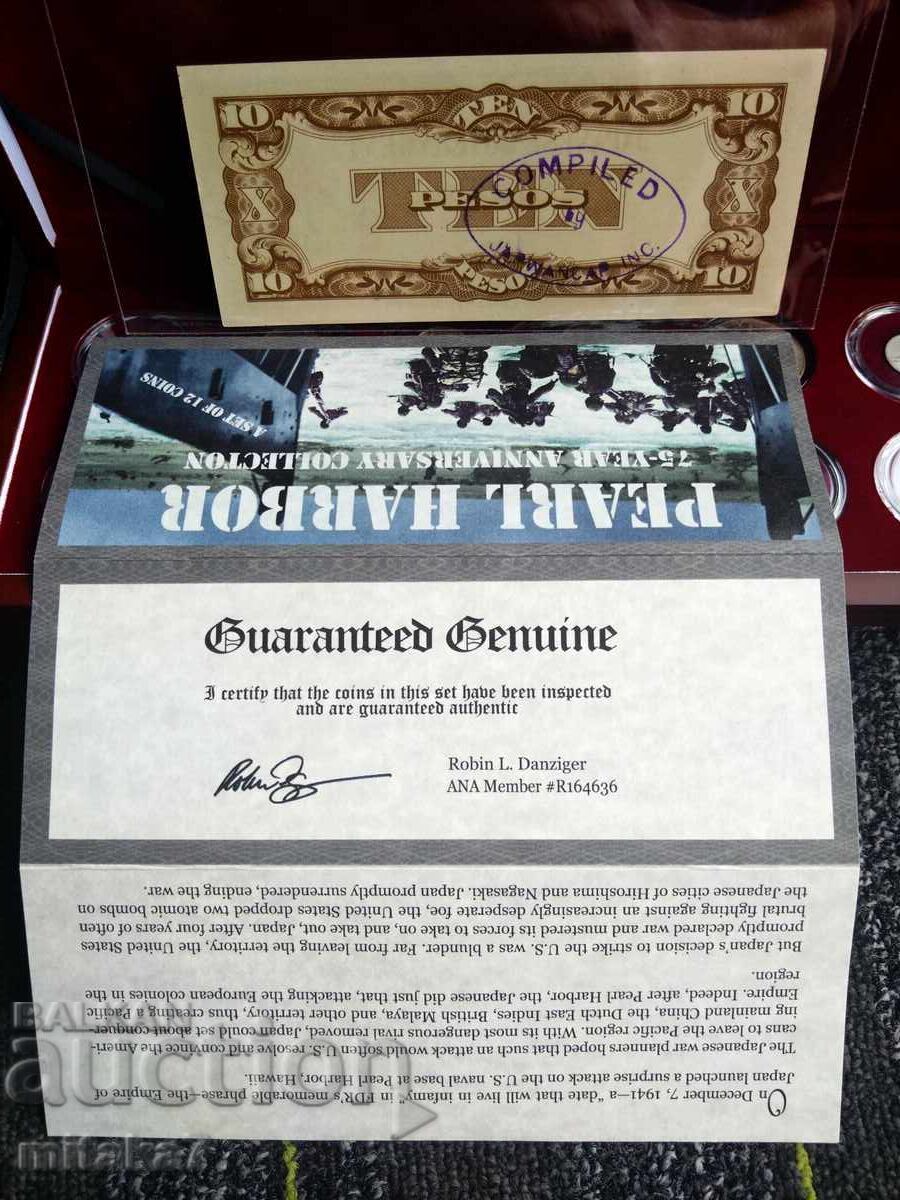 Set de monede - Pearl Harbor - 6 Set de monede - Pearl Harbor - 6