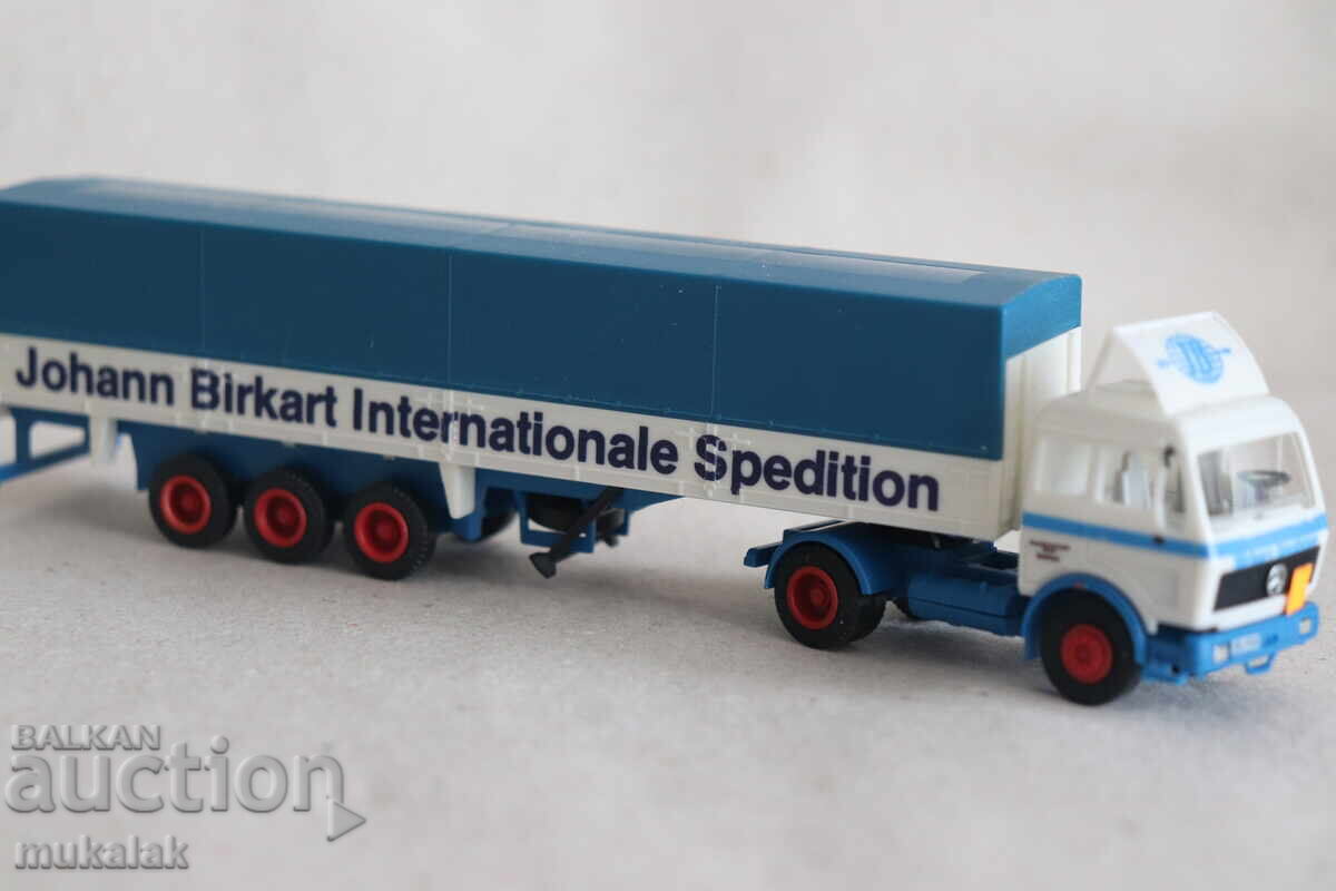 HERPA 1:87 H0 MERCEDES BENZ CAMION TIR MODEL MAȘINUȚĂ - 5