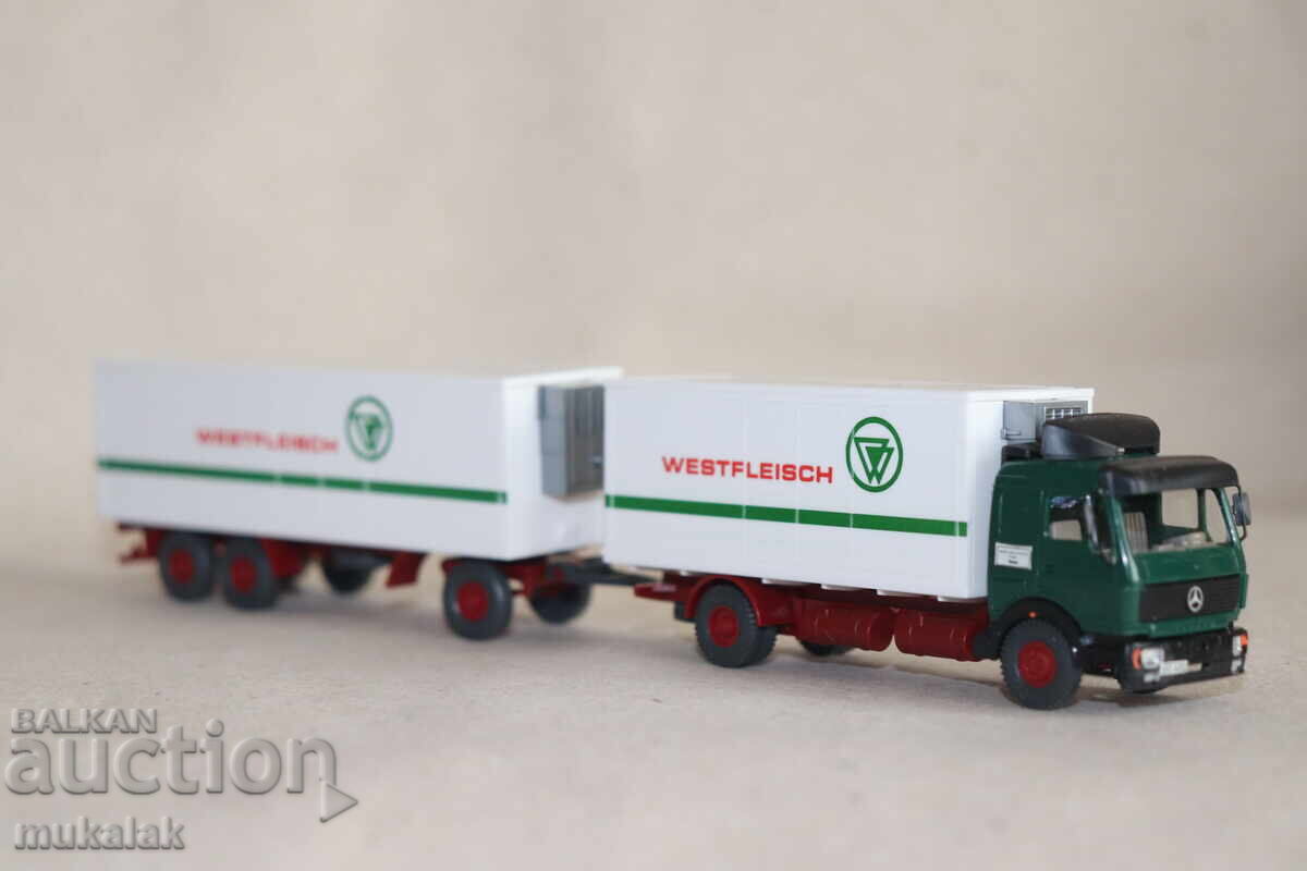 WIKING 1:87 H0 MERCEDES BENZ TRUCK TIR MODEL CAR - 7 WIKING 1:87 H0 MERCEDES BENZ TRUCK TIR MODEL CAR - 7