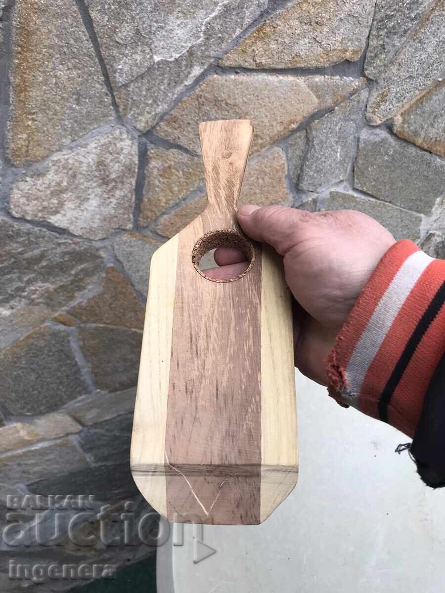 Wine rack walnut and acacia for anniversary - 1985 - 7 Wine rack walnut and acacia for anniversary - 1985 - 7