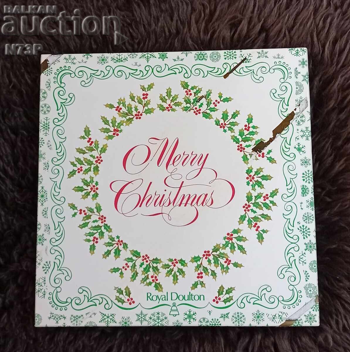 FARFURIE. COLECȚIE. MERRY CHRISTMAS. 1979 cu preț 30.00 BGN | € 15.34 FARFURIE. COLECȚIE. MERRY CHRISTMAS. 1979 cu preț 30.00 BGN | € 15.34