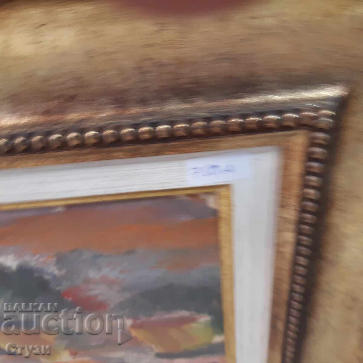 "Panair"-V. Kŭdrinova(1904-1986), ulei, 40x56cm, certificat - 5 "Panair"-V. Kŭdrinova(1904-1986), ulei, 40x56cm, certificat - 5