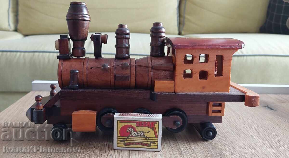 Играчка  ретро дървена за колекционери - 7