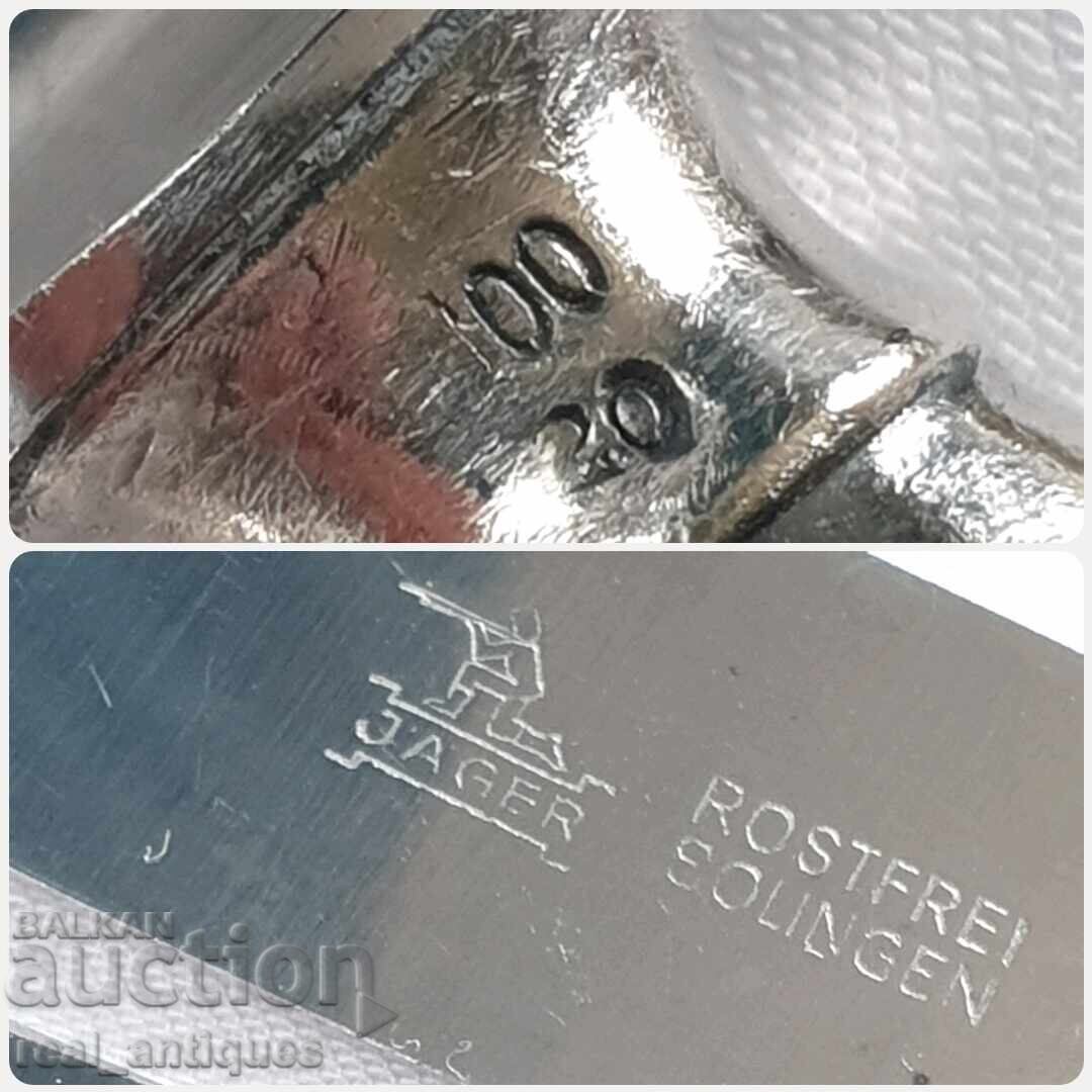 Set of silver plated knives - 7 Set of silver plated knives - 7