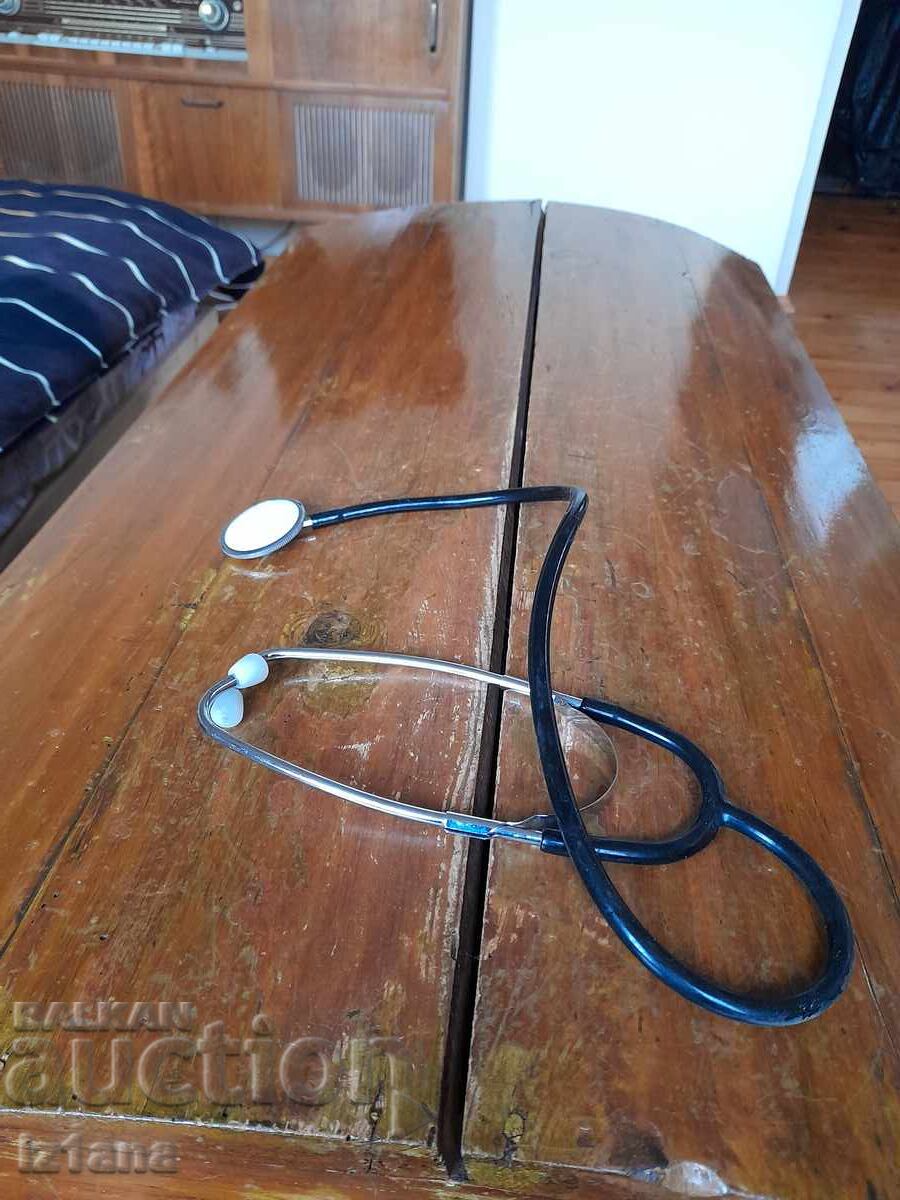 Old medical stethoscopes