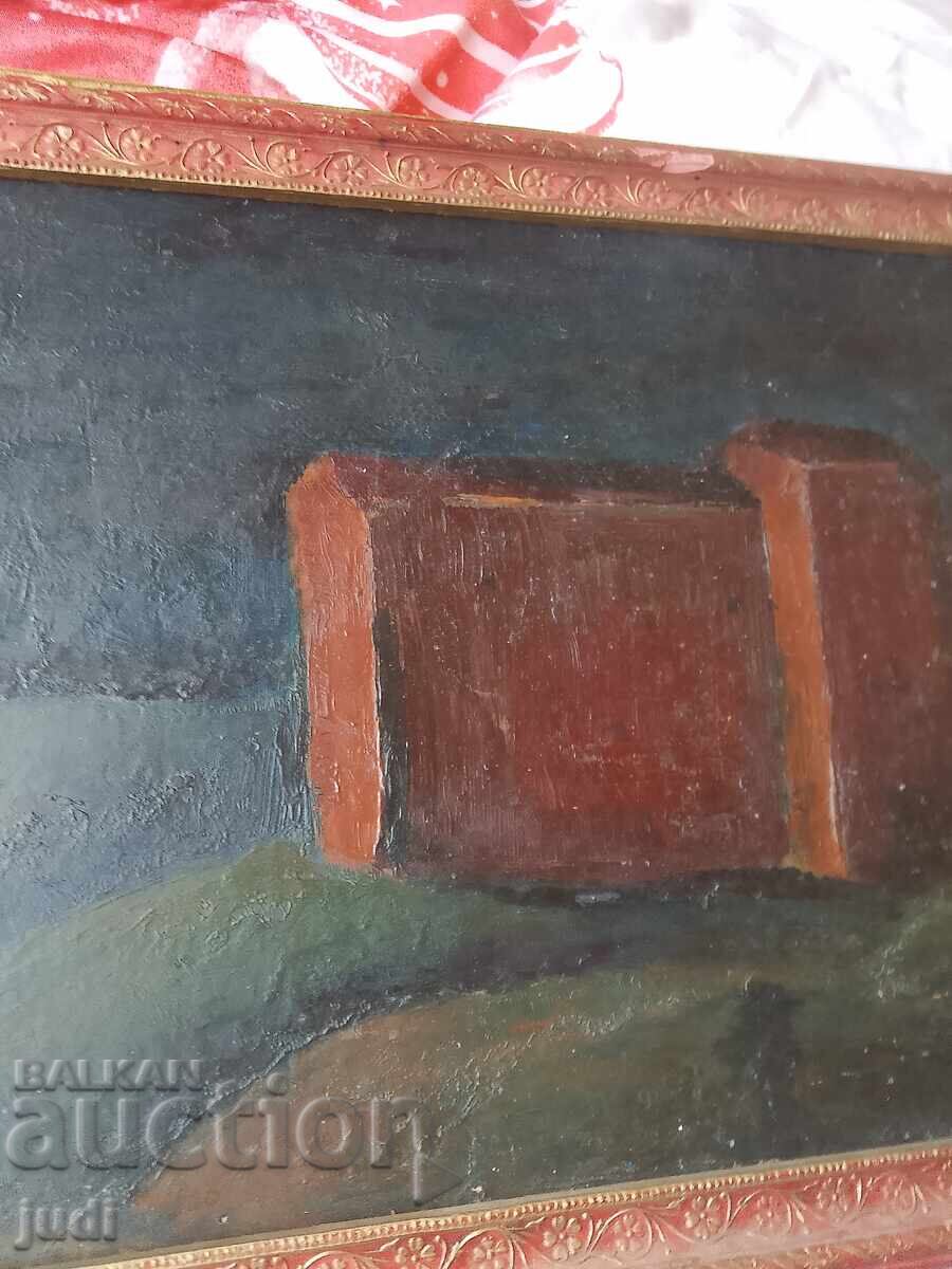 Доставка на Найден Петков маслена картина Доставка на Найден Петков маслена картина