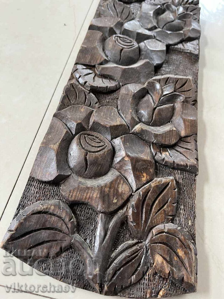 Large Wood Carving for Wall 100 cm Handmade with price 170.00 BGN | € 86.92 Large Wood Carving for Wall 100 cm Handmade with price 170.00 BGN | € 86.92