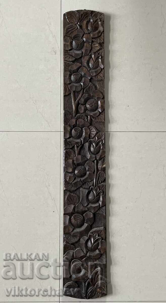 Large Wood Carving for Wall 100 cm Handmade Large Wood Carving for Wall 100 cm Handmade