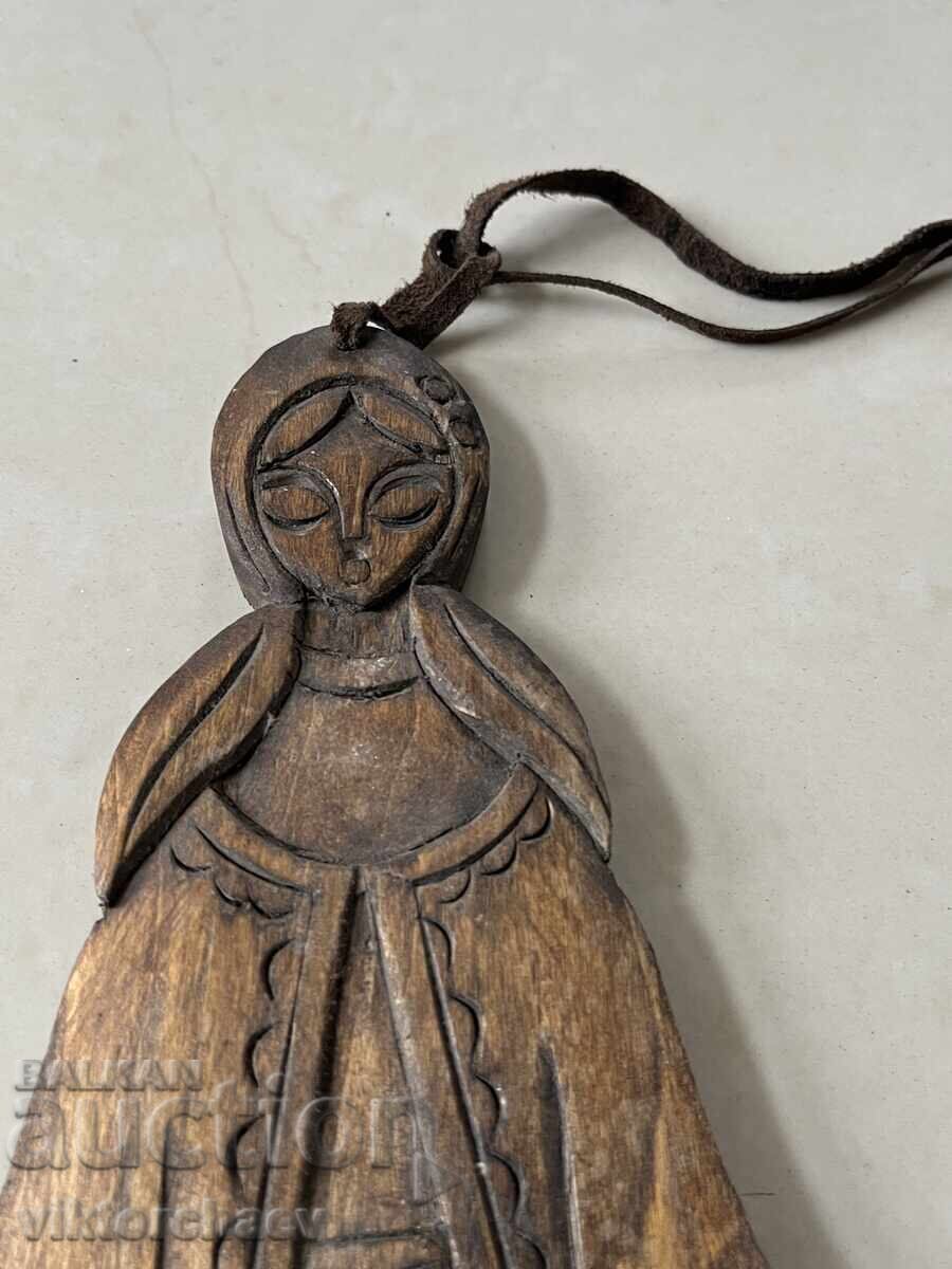 Dimitŭr Kazakov Neron - sculptură în lemn cu preț € 215.00 | 420.50 BGN
