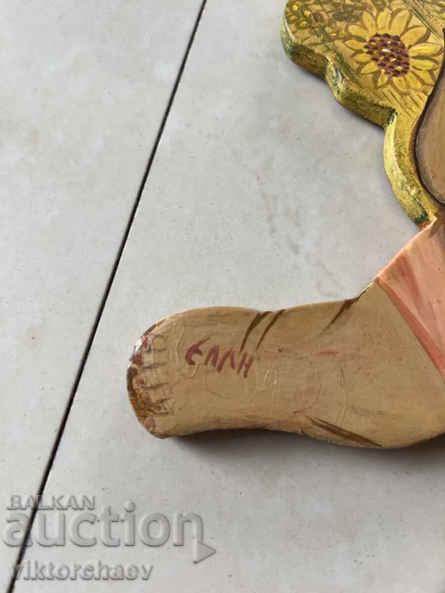 Painted Wall Panel - Signed with price 80.00 BGN | € 40.90