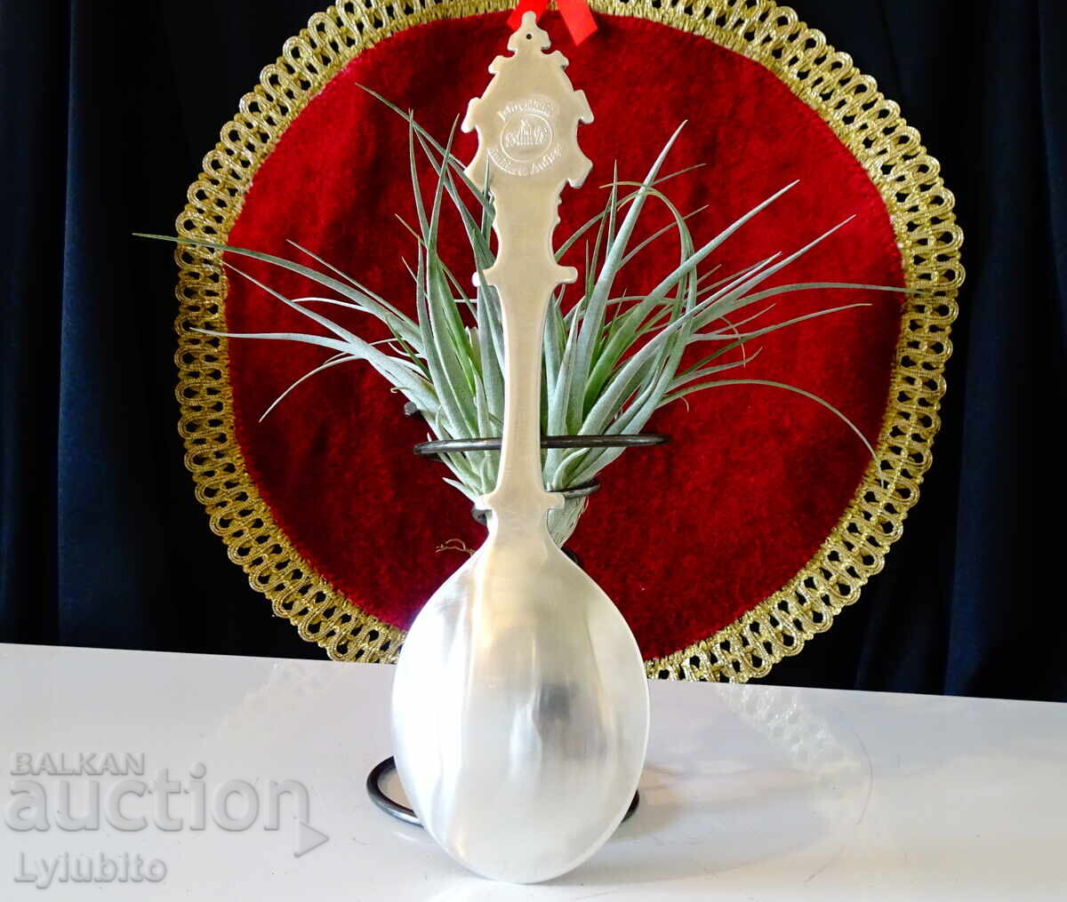 Delivery of Tin spoon 94 g, castle, tin wedding Delivery of Tin spoon 94 g, castle, tin wedding