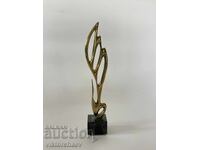 Bogdan Bondikov sculptură din bronz - “Pasăre” bronz